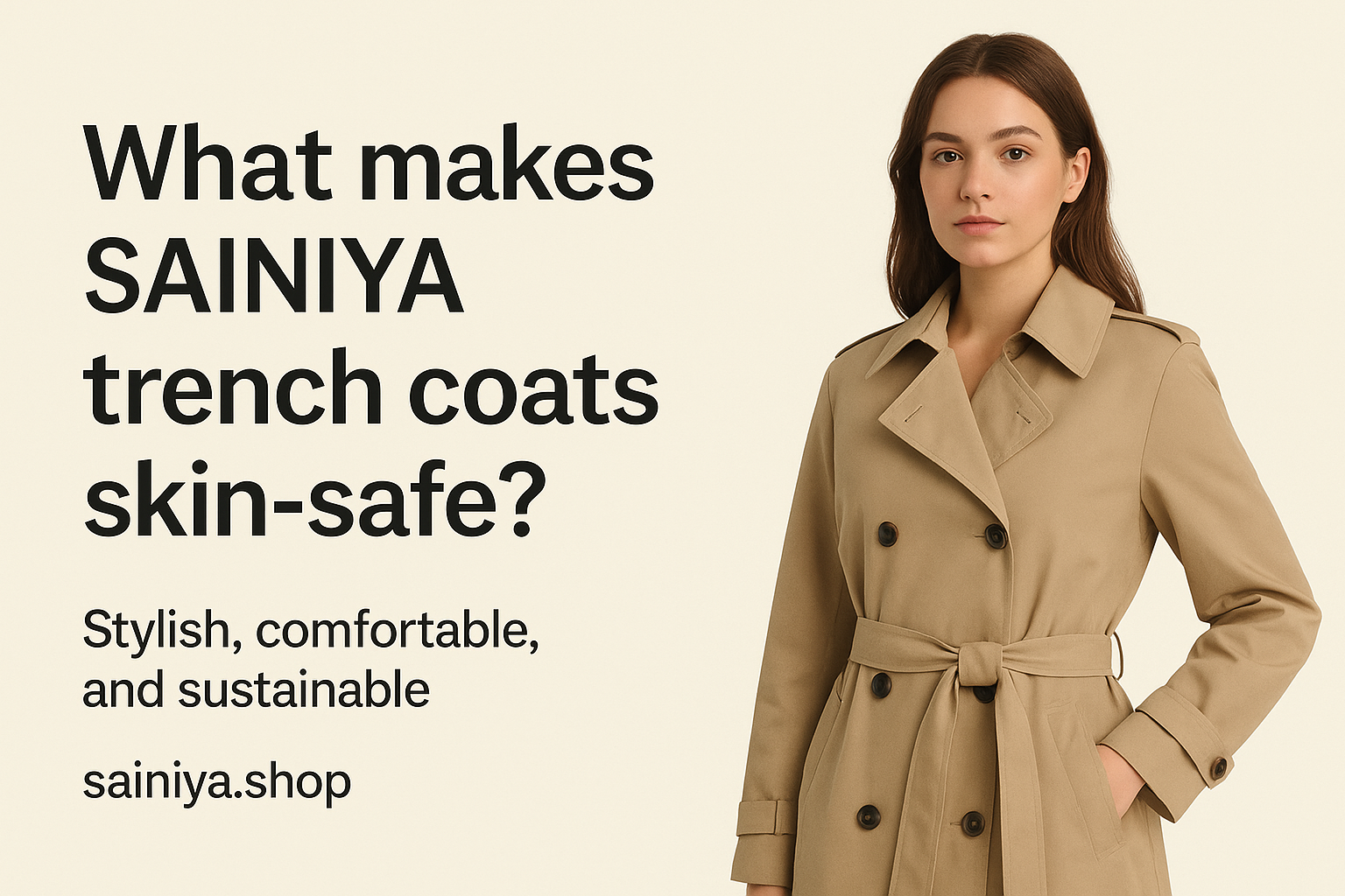 Trench Coat Fabric Safety FAQ｜SAINIYA Eco-Friendly Materials
